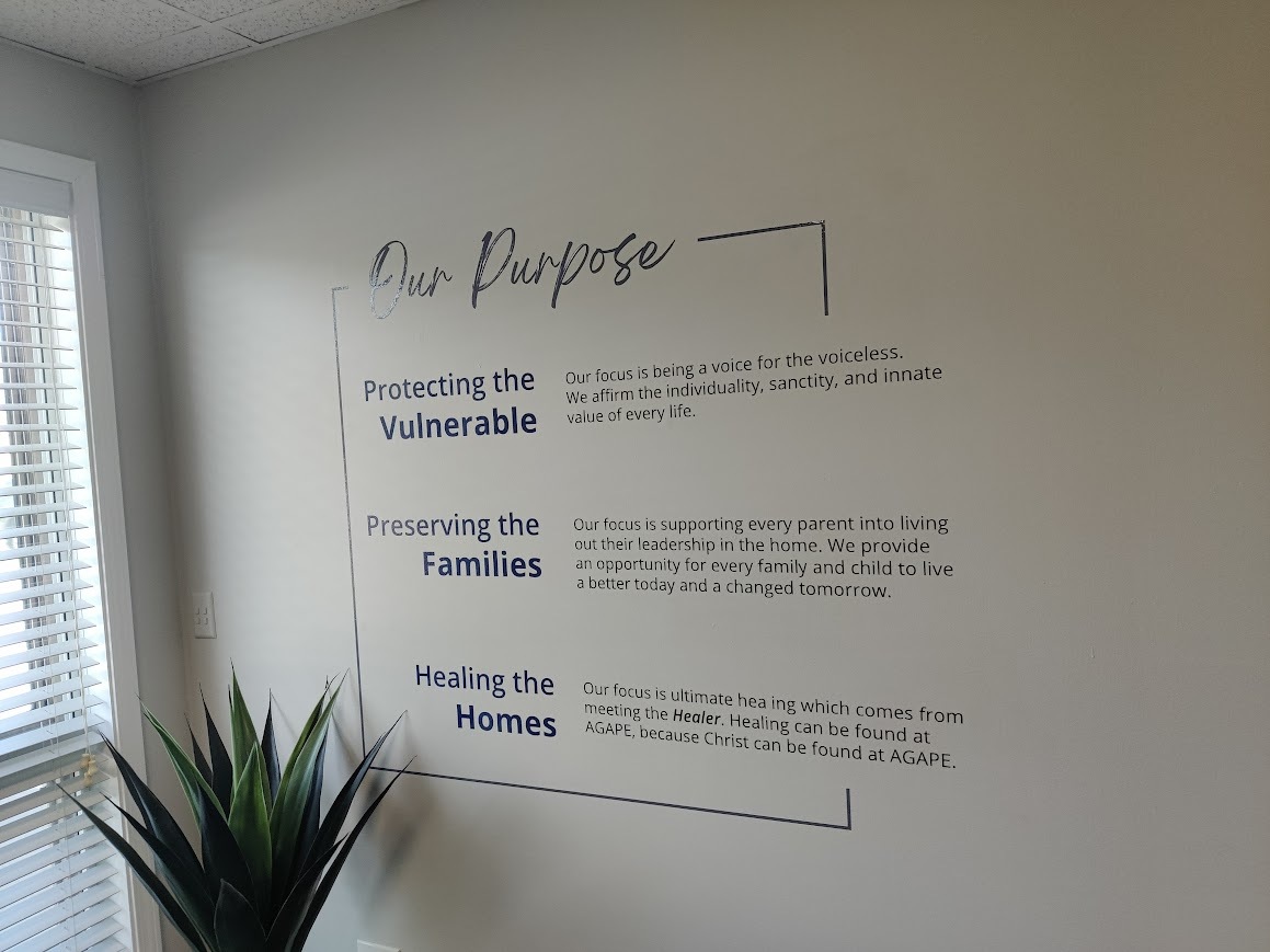 My Pregnancy Resource Center, Agape!