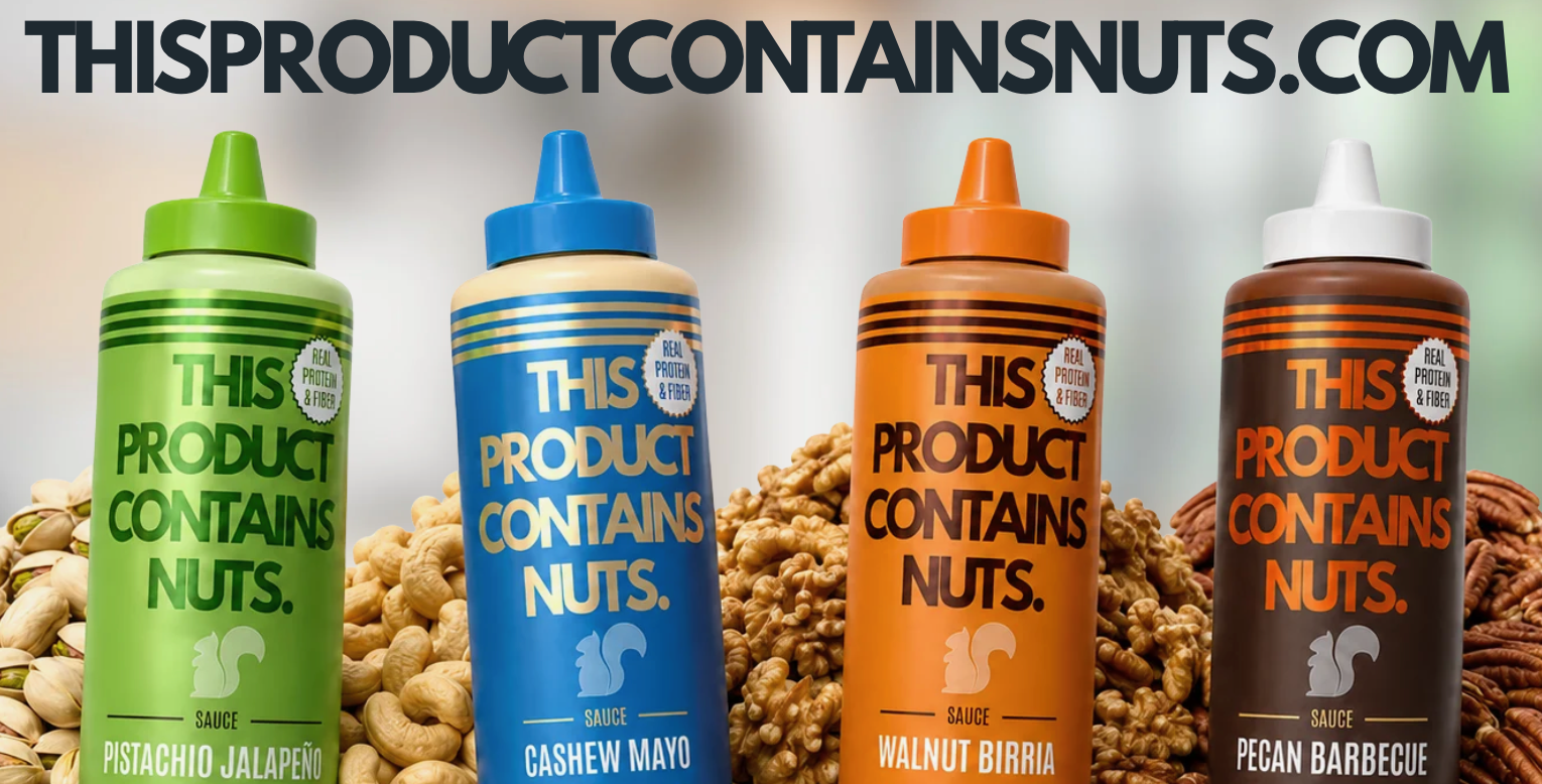 This Product Contains Nuts.