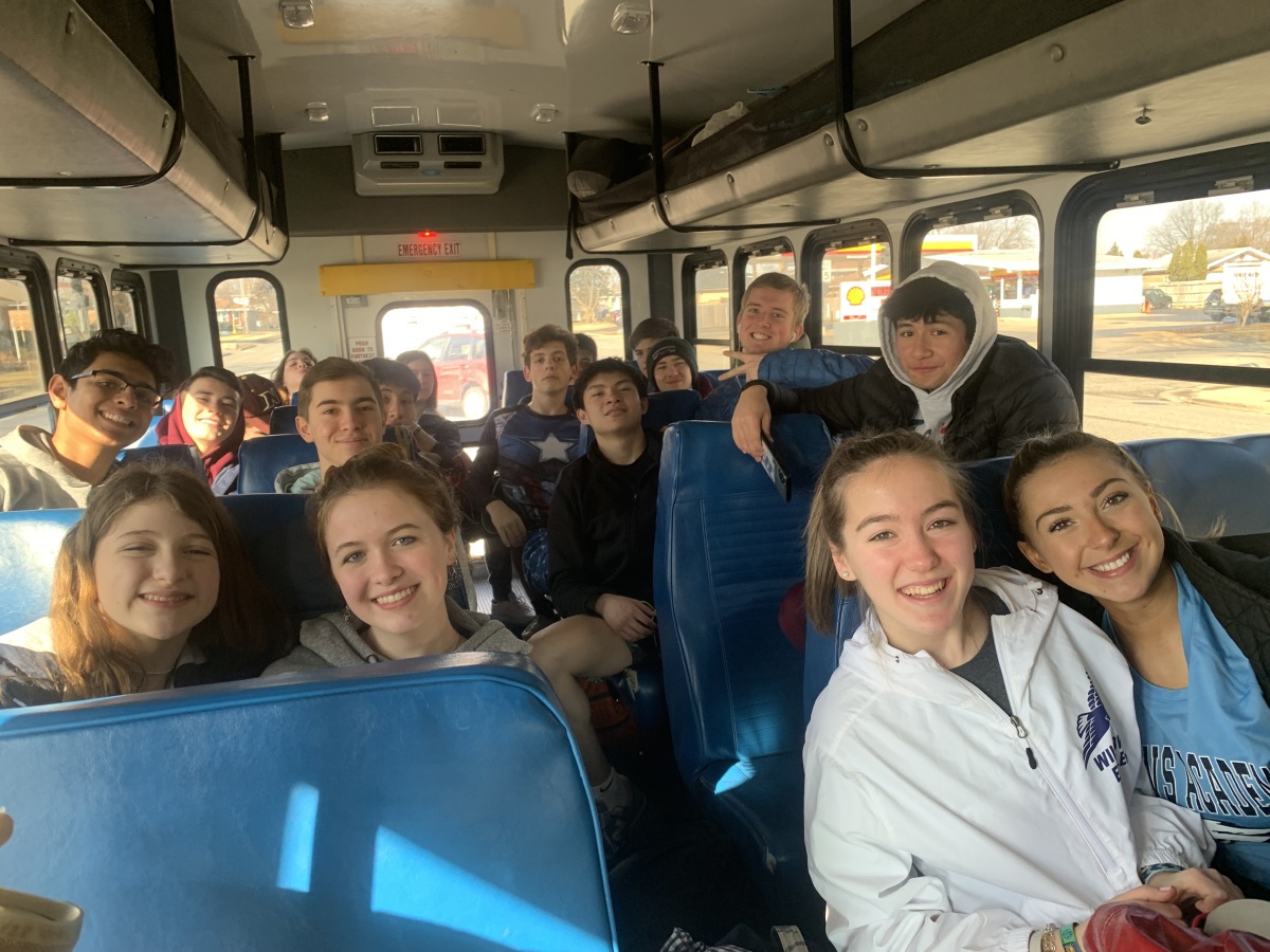 Bus Ride down to North Ave Beach!!