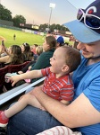 Baseball with Dada!