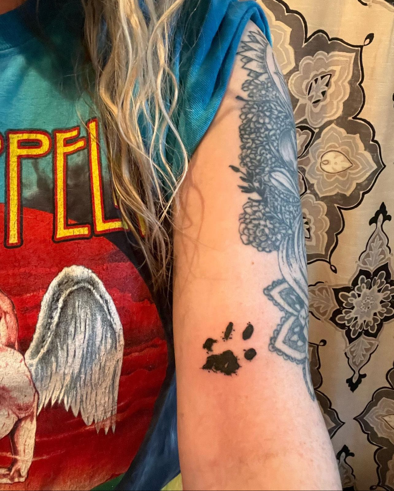 Goat's pawprint will forever be with me