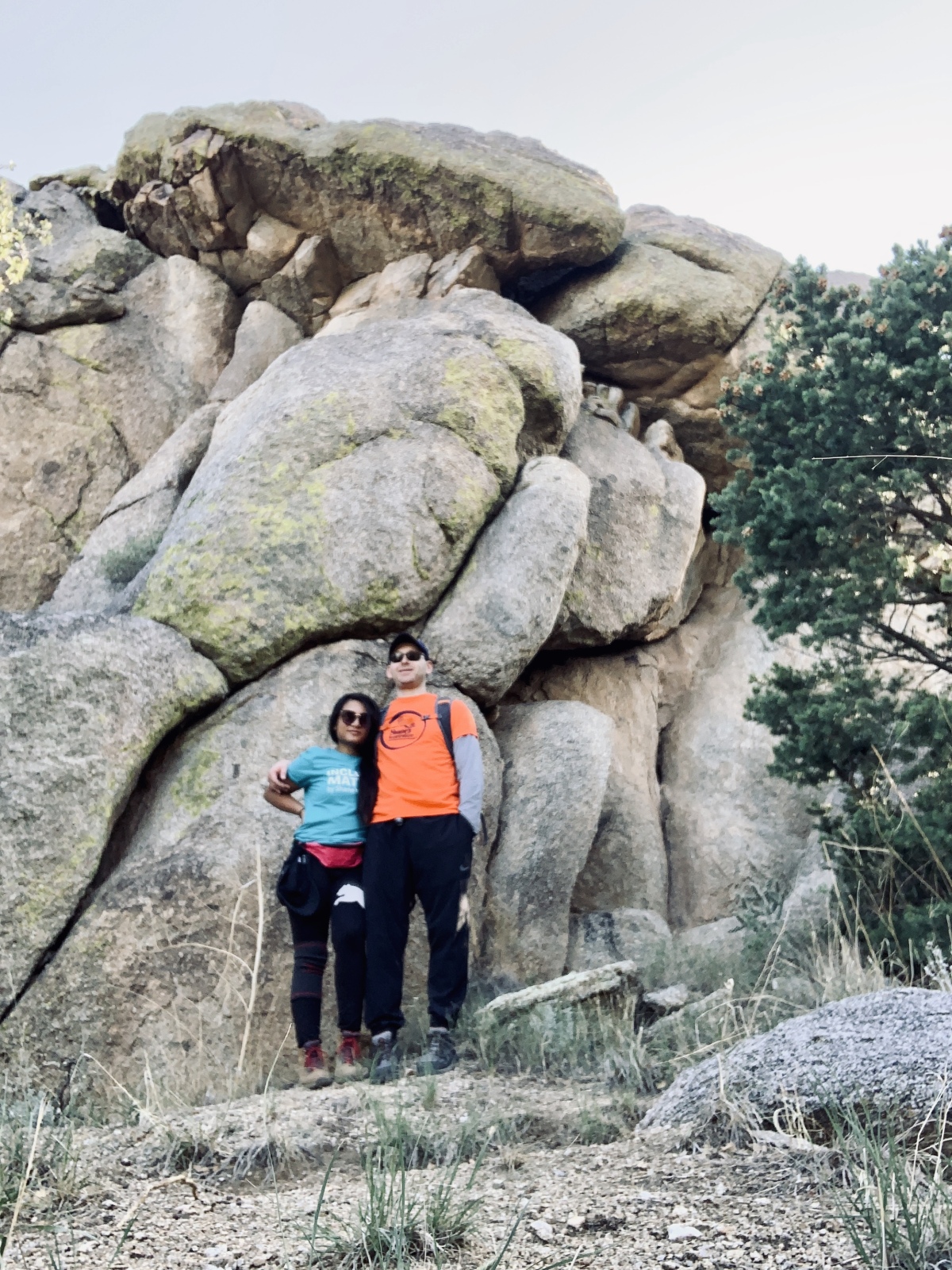 Brandon & Sophi hiked a 5k for Inclusion Matters