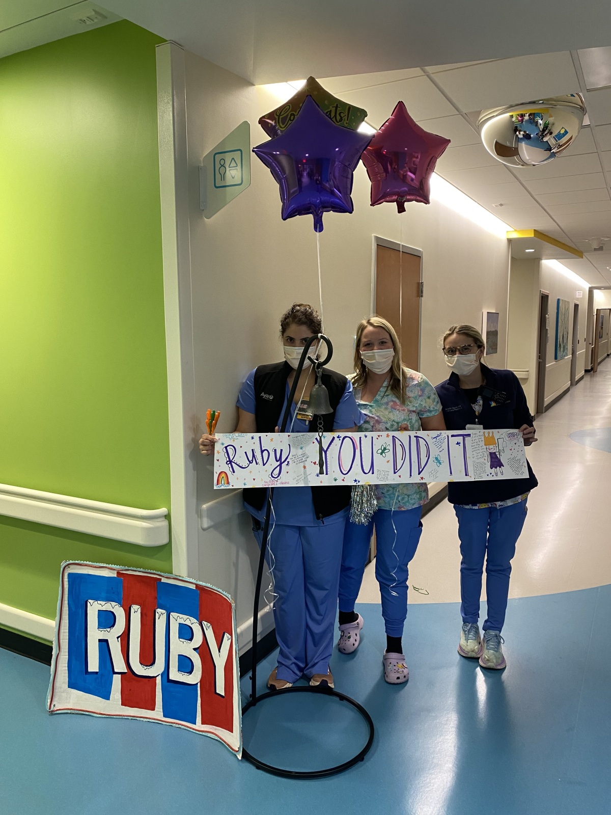 Part of her amazing care team