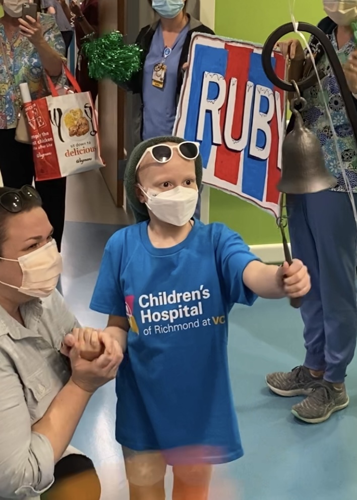 Ruby Ringing the bell!