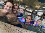 Elijah's first swim!!