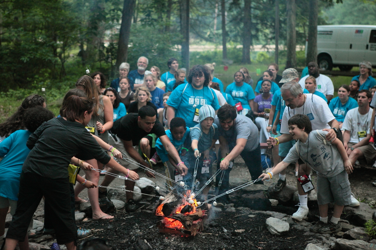 Bon Fire At Comfort Zone Camp