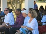 Kathy, David & many attended the dedication of the Carmelle Voltaire Women's Health Center