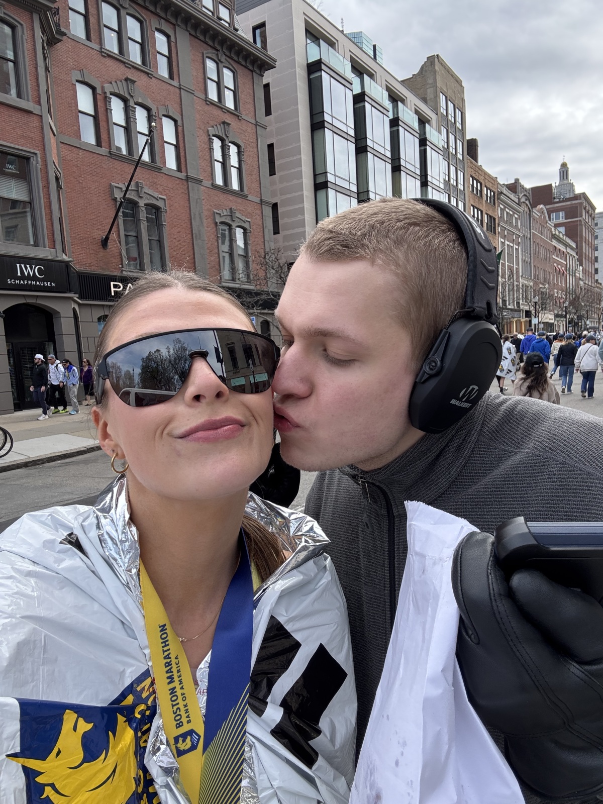 Boston 2025- Me & Jake