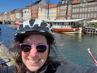 Riding in Copenhagen last summer