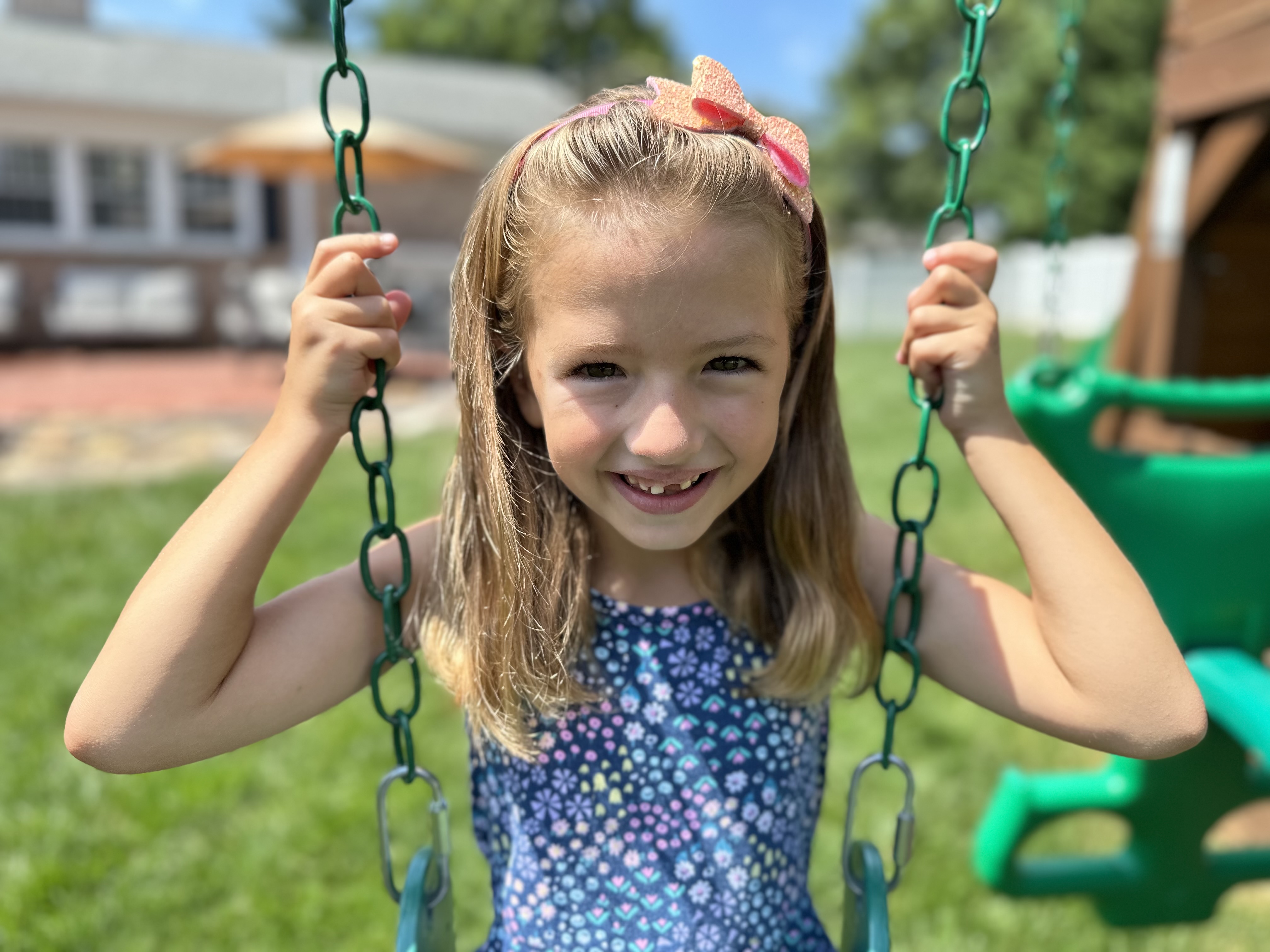 Izzy Enjoying the Last Days of Summer