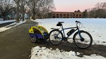 Even in Winter, Bikes Can Get Groceries