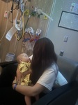 Sleeping good in mamas arms