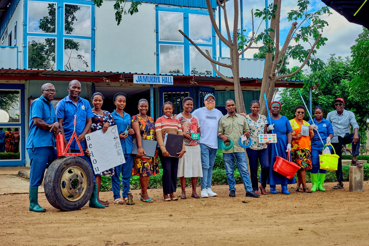Our amazing Tanzanian staff celebrating Worker's Day this May