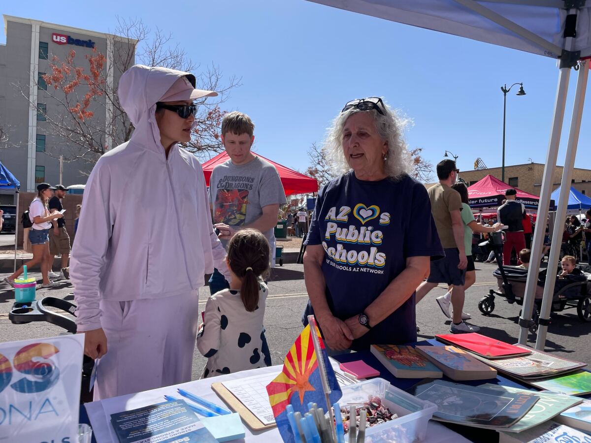 Tabling in the East Valley