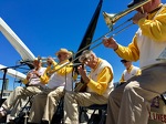 The Williams Reunion Jazz Band performs annually at both Dockside Gala and Family Day