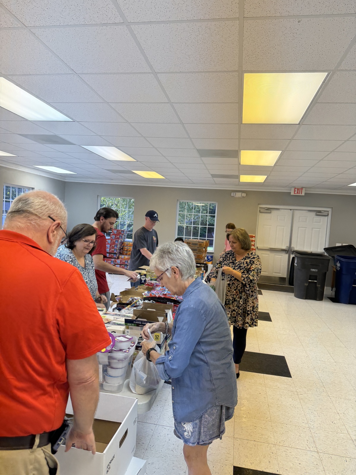 Backpack Program Packing Event