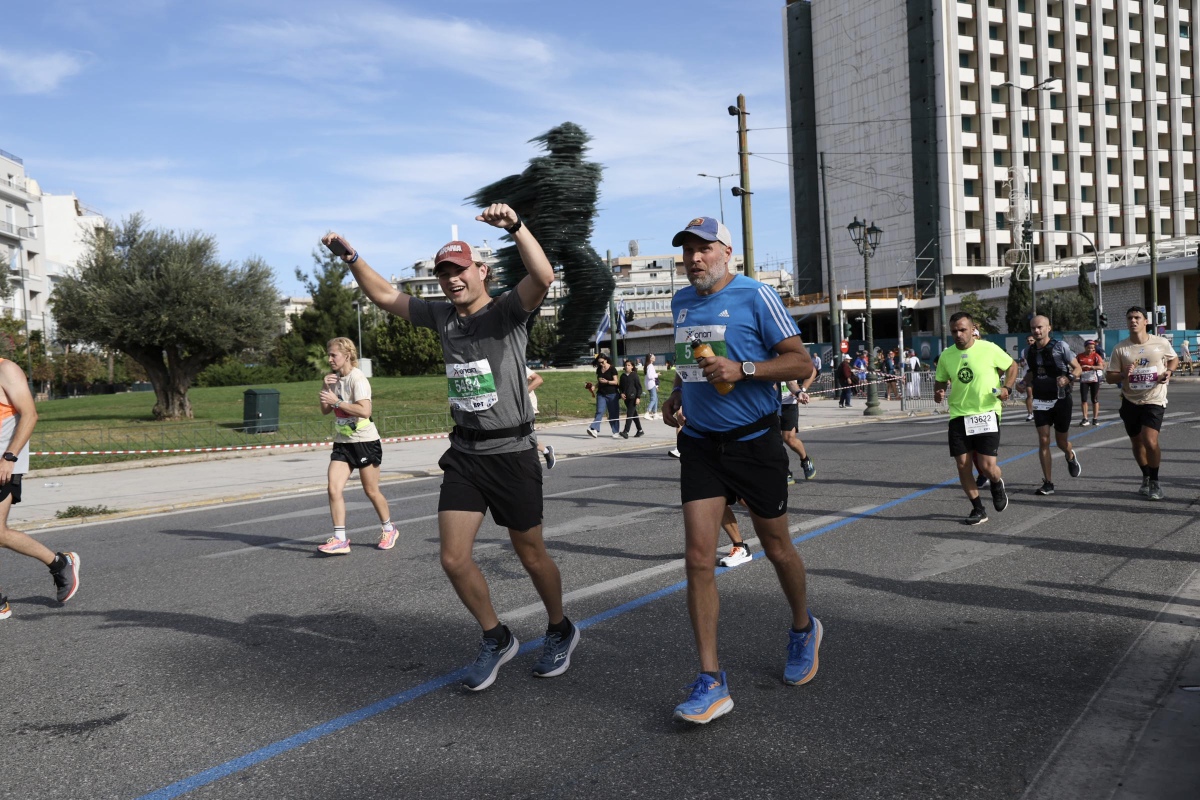 Athen's Marathon 2023 (Zac's very first marathon!)