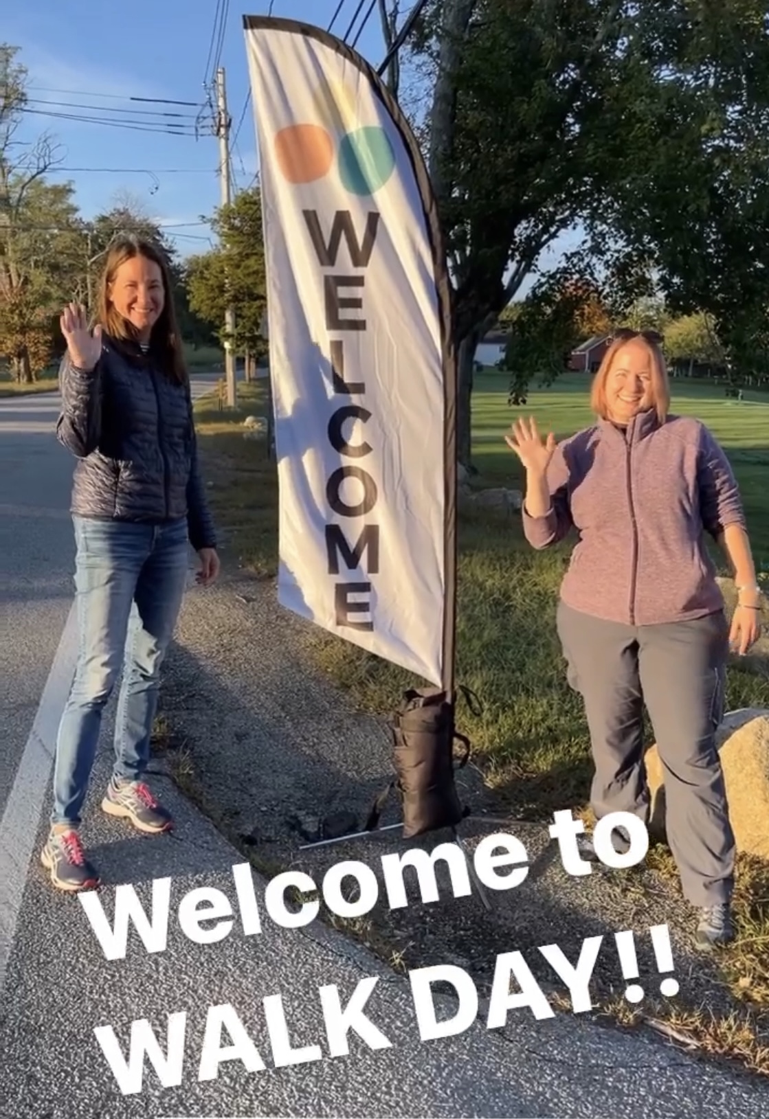 Look for the Welcome Flag at the entrance to the event parking!