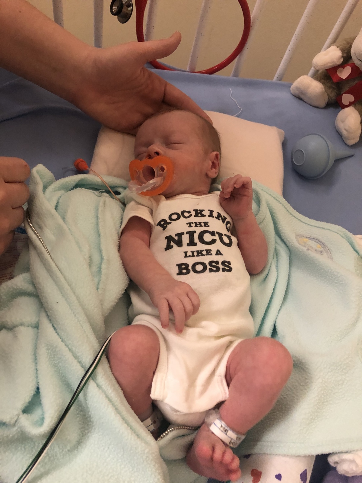 Francisco's NICU swag