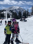 Siblings enjoying Aspen Highlands