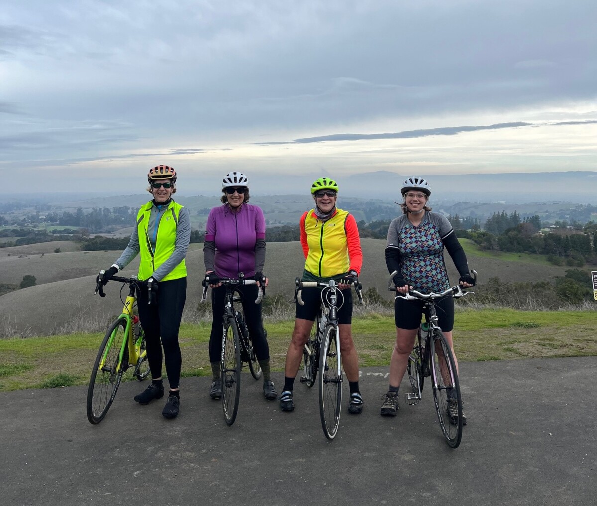 Biking with the Western Wheelers in the Bay Area!