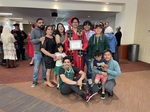 Wendy and Her Family celebrating her graduation from NMU