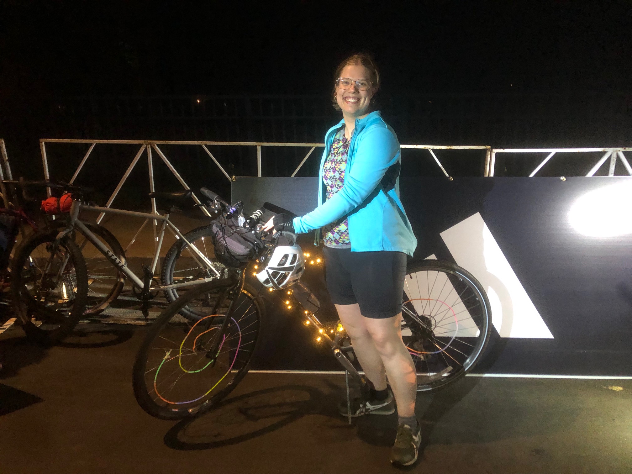 Recent ride for the Midnight Marathon