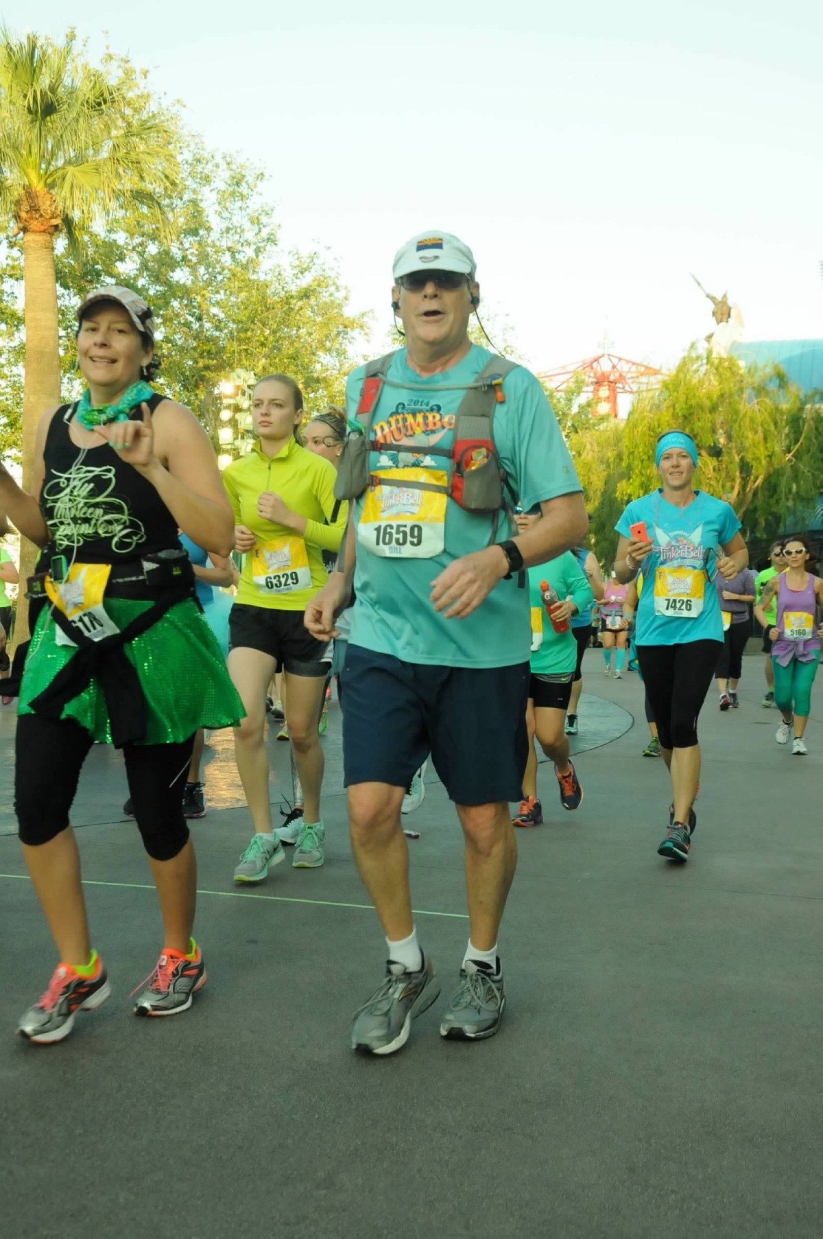 My first half marathon with my big brother Bill.