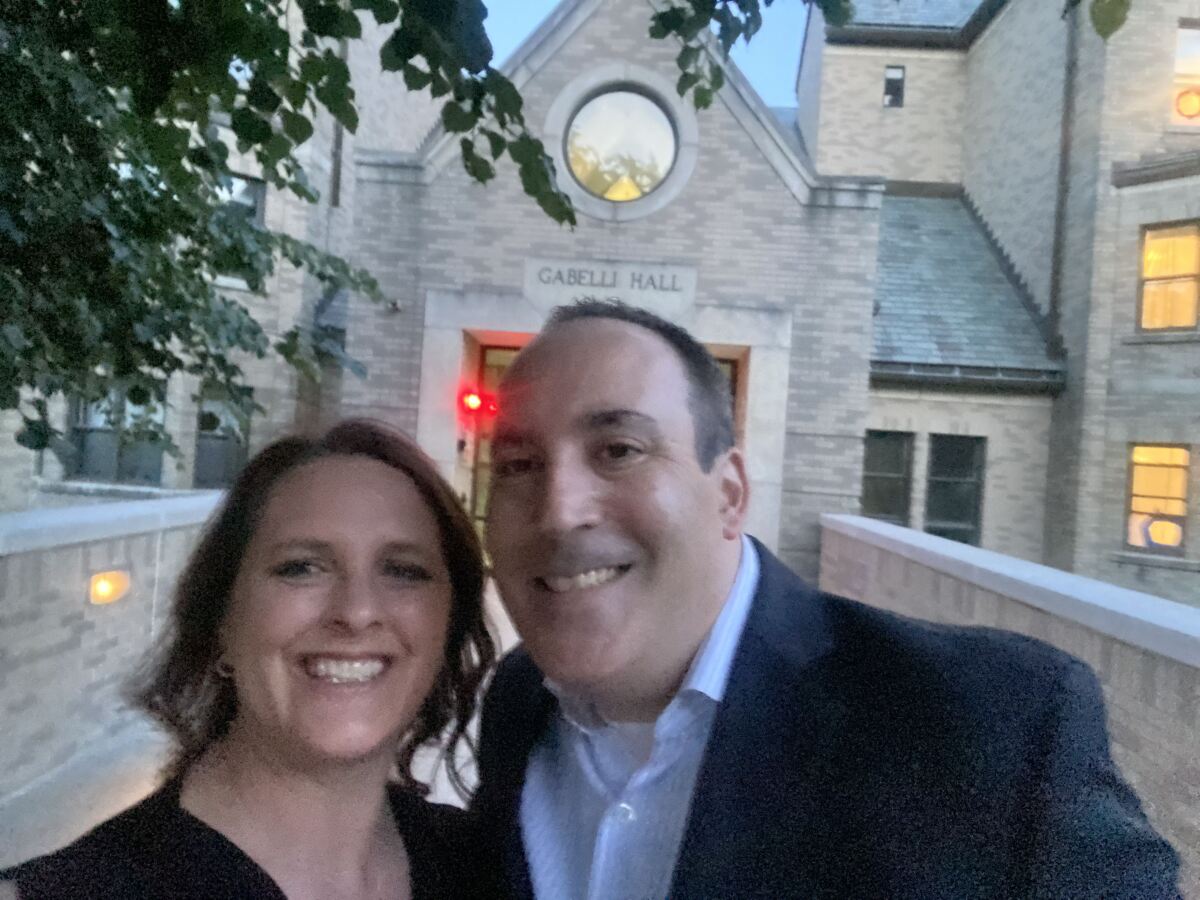 BC Reunion 2024. I'm looking forward to running by this exact spot in April!