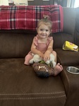 She’s goofy, energetic and she’s the boss of the house