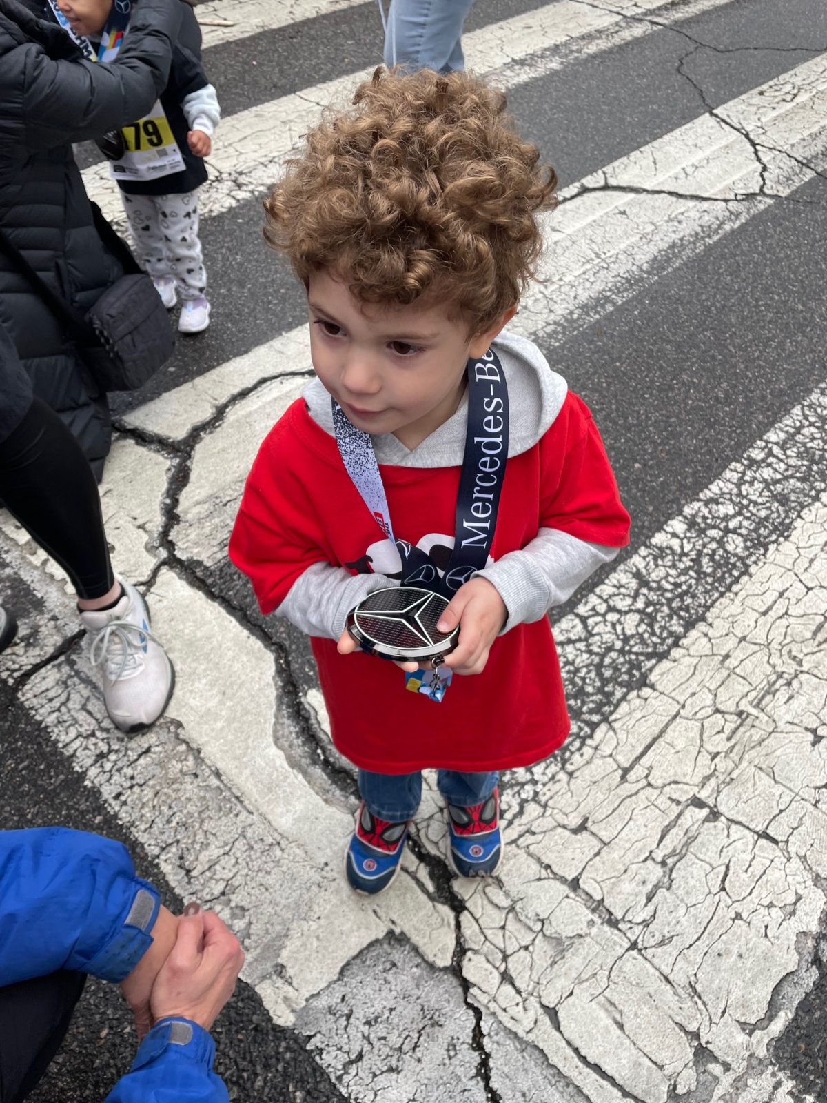 Henry Running the Fun Run