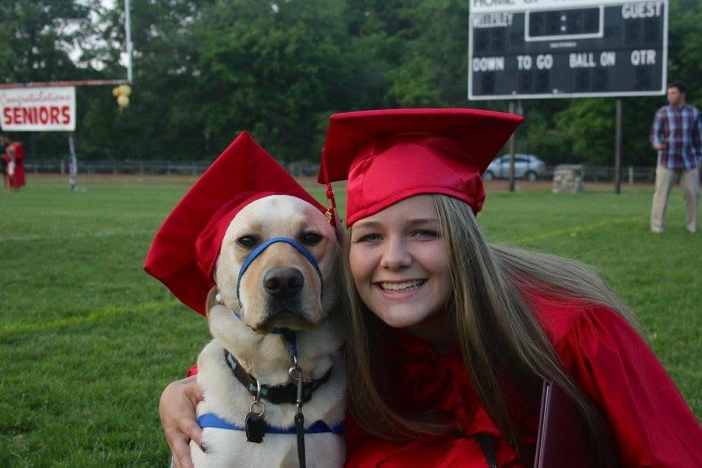 Holland at my high school graduation