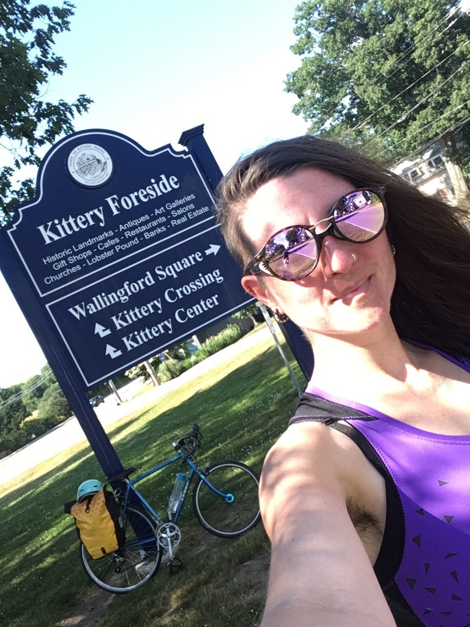 Biking from Newburyport to Kittery Maine.