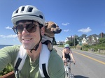 Dogs can bike too!