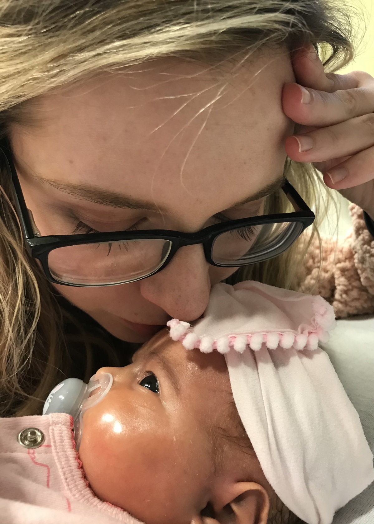 Aria and mommy