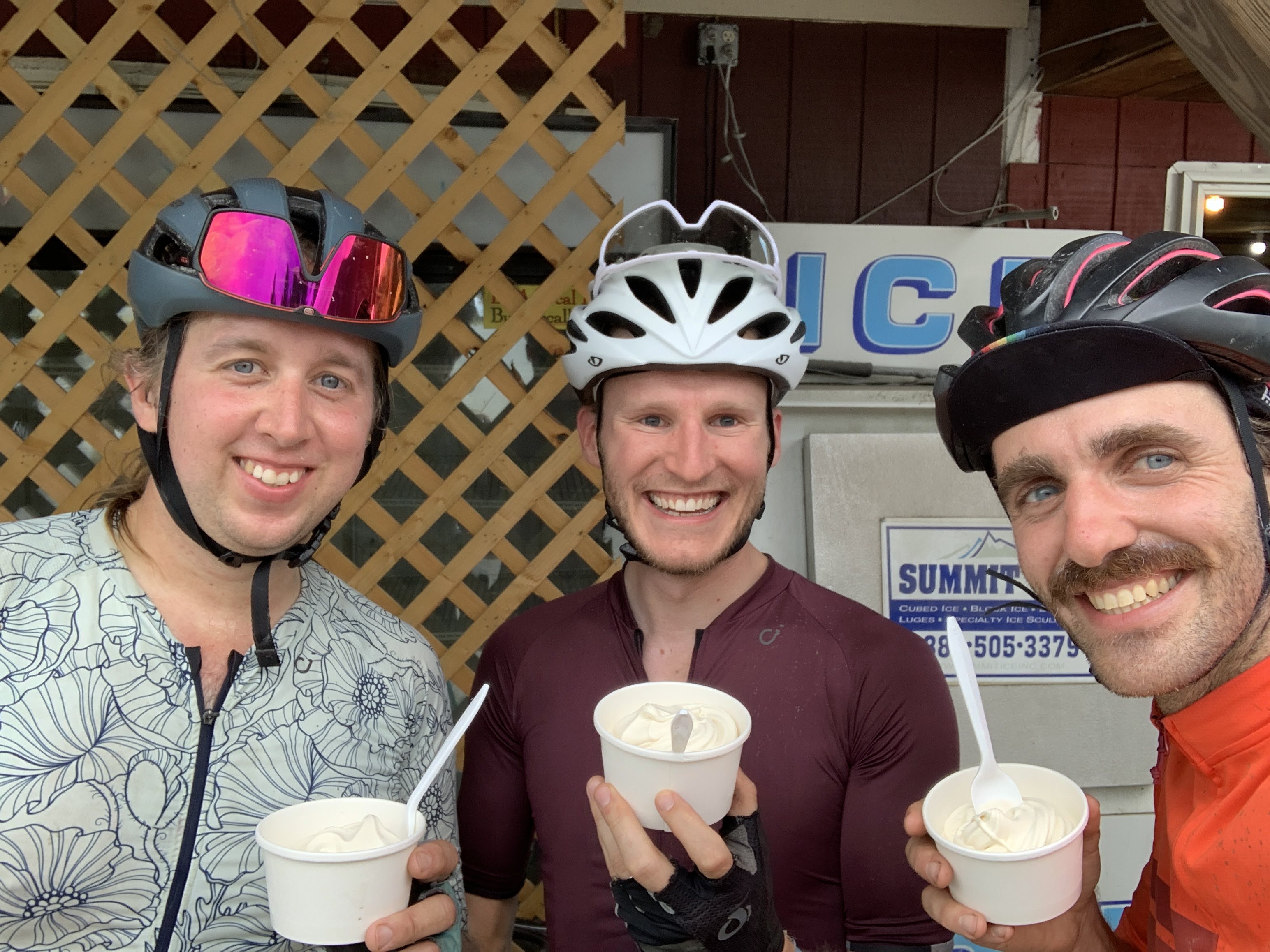 Much needed maple creemee stop during D2R2 in western Mass. Also featuring current interim executive director Jeff Gang!