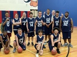 Unified Basketball team 2022 (first team ever at Allendale Columbia)