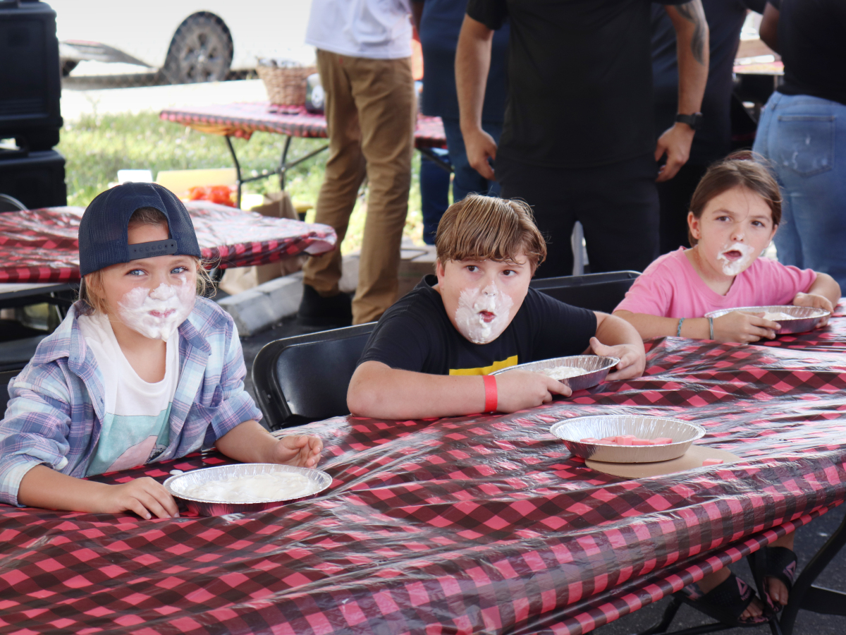 Kids Pie Eating Contest
