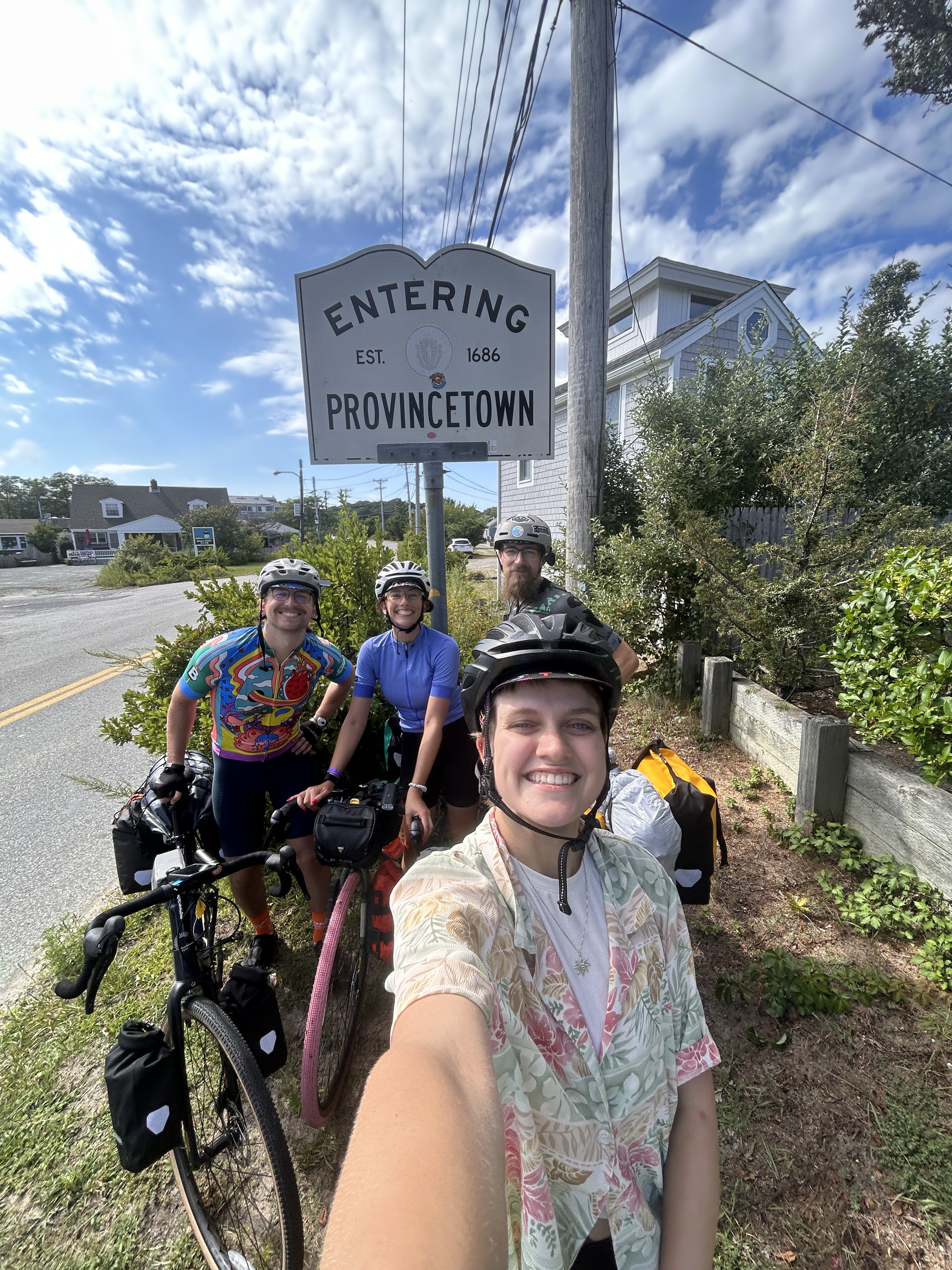 Bikepacking to Provincetown last summer!