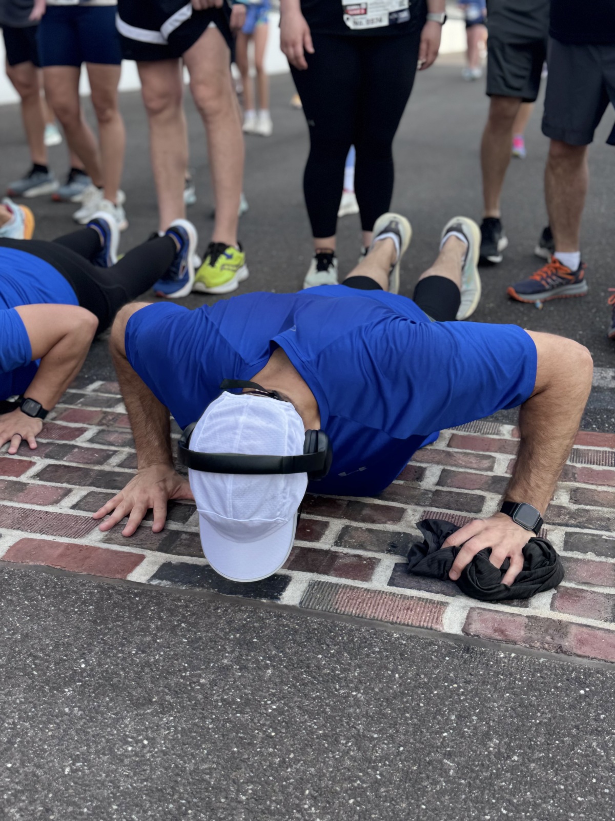 Kissing the Bricks at Indy