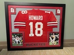 Will Howard Signed & Framed OSU Jersey