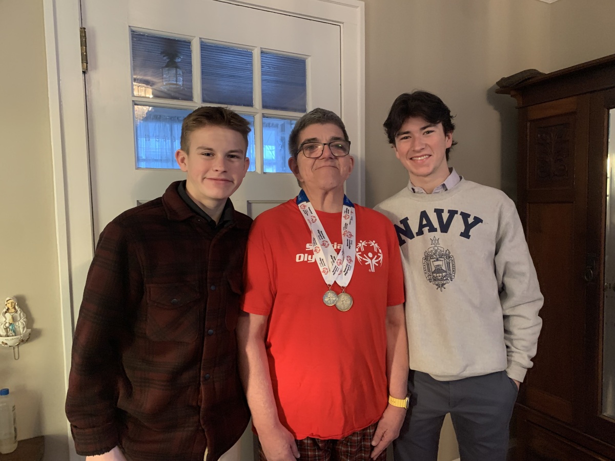 Polar Plunge 2024 with Uncle Mike and my brother Joey!