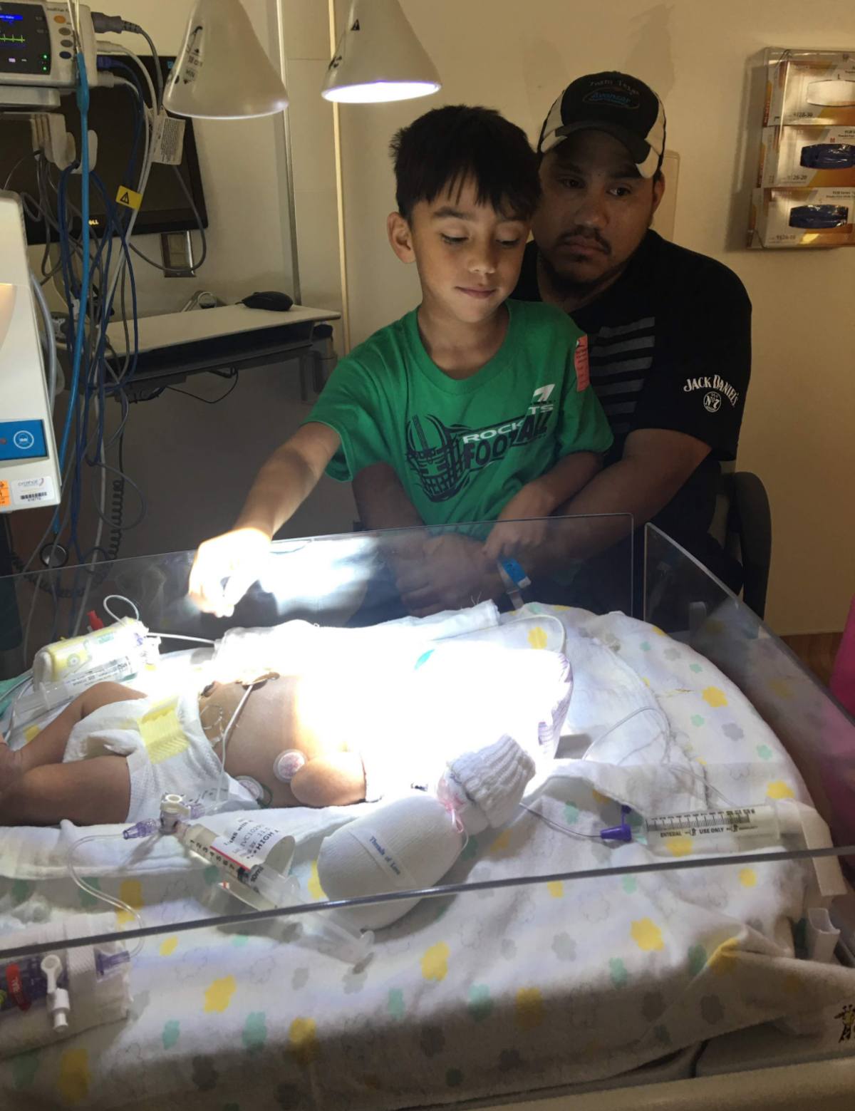 Daddy and Brother
