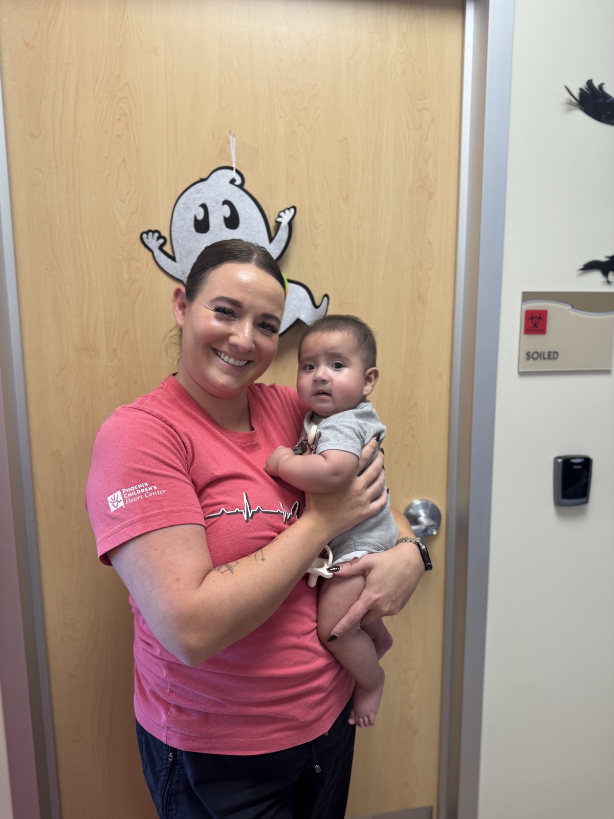 With his favorite MA!