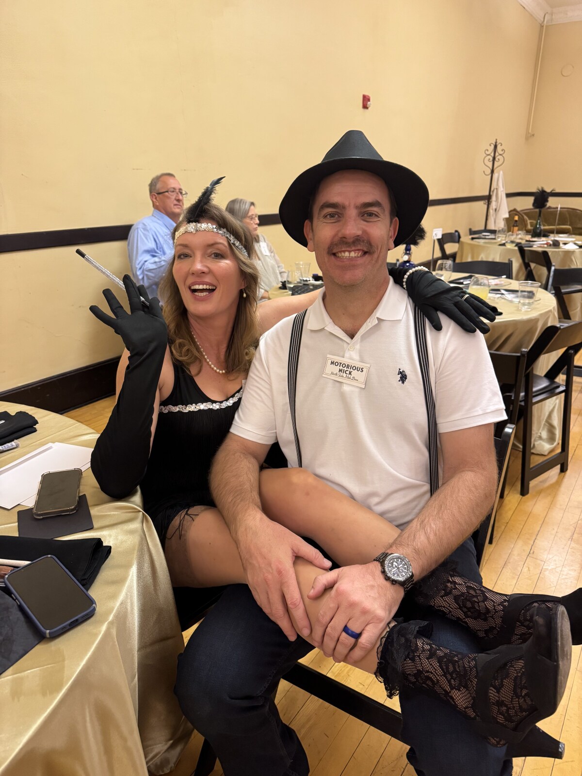 Some Of Our Amazing Actors From Last Year's Murder Mystery Party