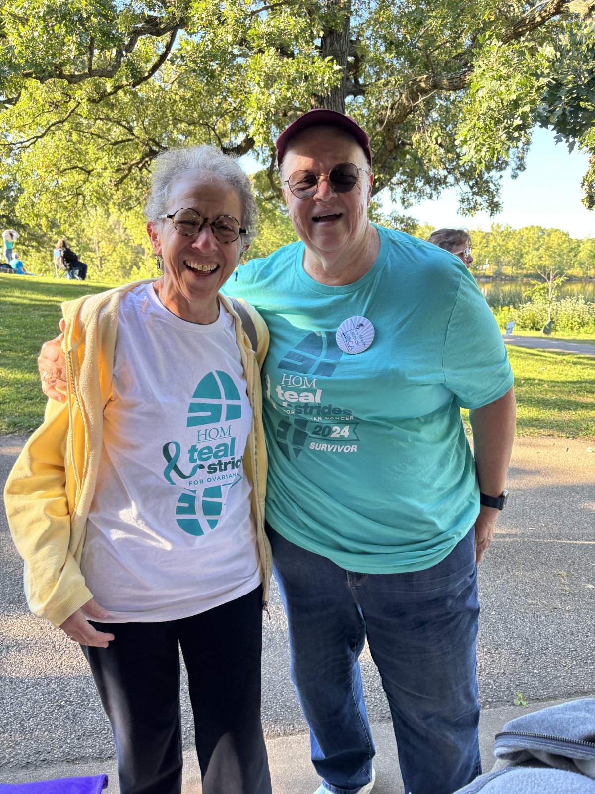 Bonnie and I at last year’s walk