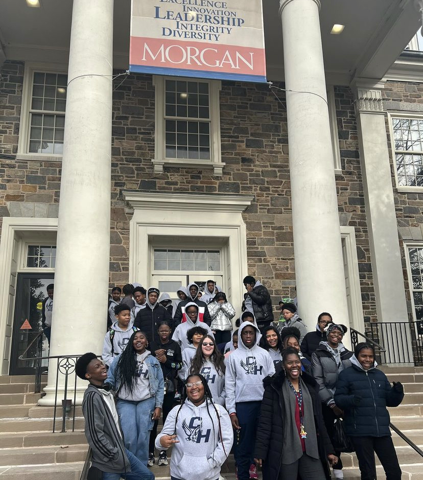 Early College Awareness tour at Morgan State University