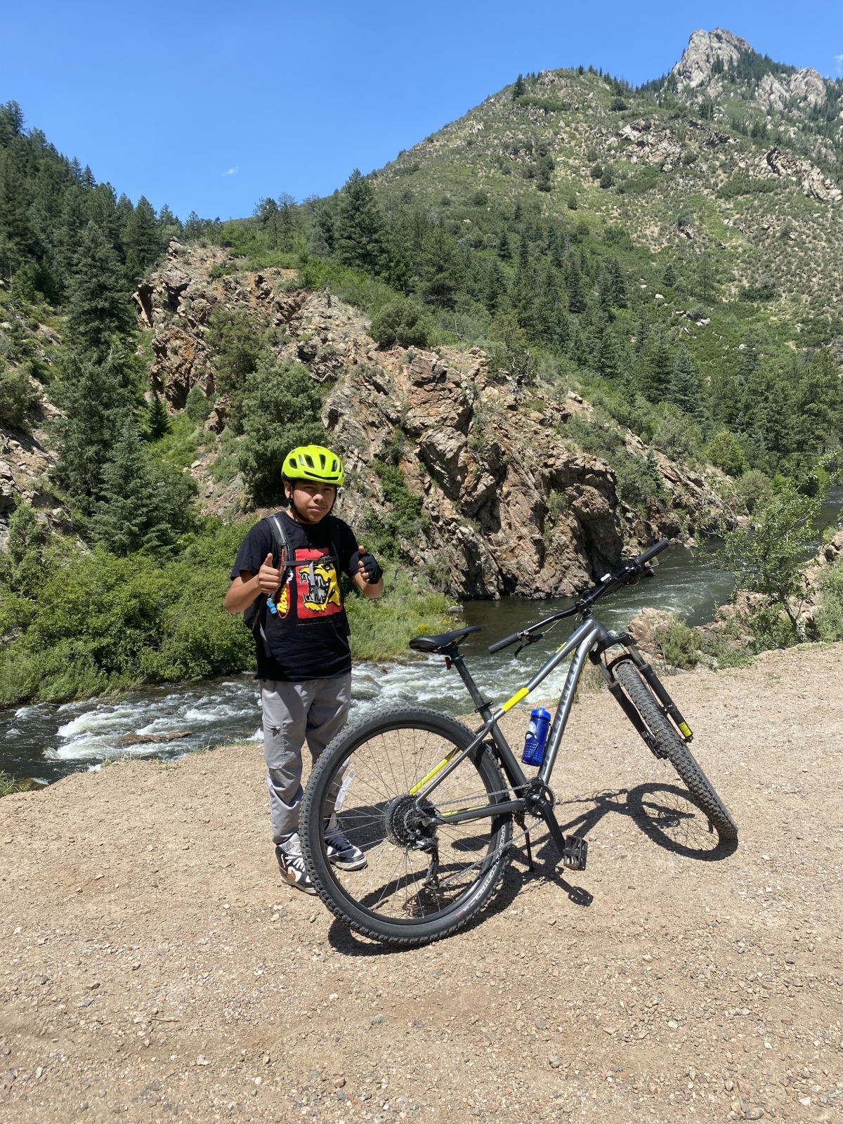 Josh At One Of The Challenge Rides