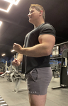 Workout at the gym