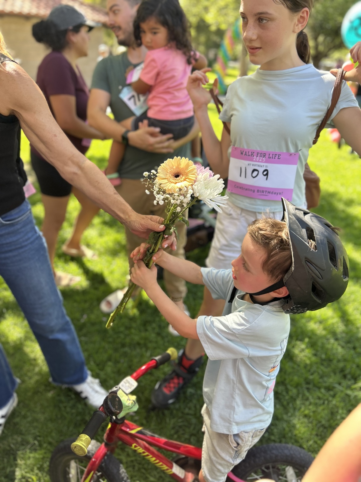 A bouquet for Mom 